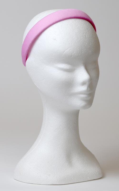 Bavlnená čelenka - ružová